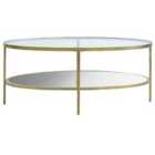 Thurlow Coffee Table Champagne 112 X 61 X 51Cm