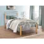 Birlea Single Tetras Bed Silver