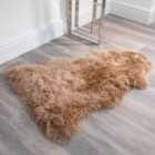 Native Natural Light Brown Sheepskin Rug xxl