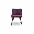 FURNITURE LINK Malmo Dining Chair - Mulberry (sold In 2's)