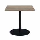 FURNITURE LINK Manhattan Square Table 800mm X 800mm - Oak