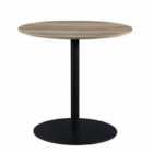 FURNITURE LINK Manhattan Round Table 800mm - Oak
