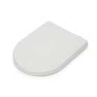 Croydex Hillier Family D Shape Toilet Seat - White