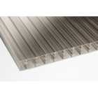 25mm Bronze Multiwall Polycarbonate Sheet 1050mm