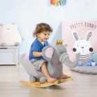 HOMCOM Baby Rocking Horse Elephant
