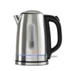 Daewoo SDA2544 3KW 1.7L Edinburgh Rapid Boil Kettle - Stainless Steel