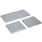 Outsunny Outdoor 3pc Seat Cushion Pads - Grey