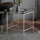 Crossland Grove Porto Side Table Champagne