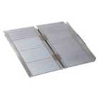 HOMCOM 2Ft Aluminium Folding Wheelchair Ramp Equipment Mobility Suitcase