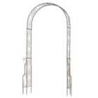 Outsunny Metal Decorative Garden Rose Arch/Arbour/Trellis
