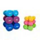 Neo 1Kg Yellow Pair Of Neoprene Dumbbells Weights