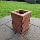 Churnet Valley Tall Square Planter (H52 X W39 X D39cm)