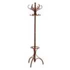 Premier Housewares Birch Coat Stand - Walnut