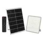 ENER-J 200W LED Floodlights with Solar Panels, 30W Solar Panel, 25AH Battery, 2600 lumens