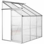 Tectake Greenhouse Lean-to Silver