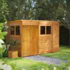 Power Sheds 10 x 6ft Pent Overlap Dip Treated Shed