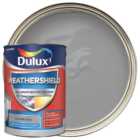 Dulux Weathershield All Weather Protection Smooth Masonry Paint - Concrete Grey - 5L