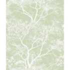 Holden Decor Whispering Trees Green Wallpaper - 10.05m x 53cm
