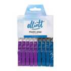 Elliott Everyday Plastic Pegs 36 Pack
