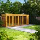 Power Sheds 18 x 4ft Pent Shiplap Dip Treated Summerhouse