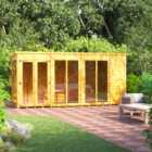 Power Sheds 14 x 4ft Pent Shiplap Dip Treated Summerhouse