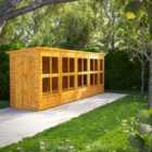 Power Sheds 18 x 4ft Pent Shiplap Dip Treated Potting Shed