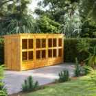 Power Sheds 14 x 4ft Pent Shiplap Dip Treated Potting Shed