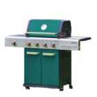 Outback Jupiter 4-Burner Hybrid Barbecue - Green