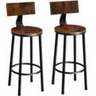 Tectake Poole 2 Bar Stools