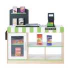 Teamson Kids Cashier Austin Play Checkout Counter Green/Natural