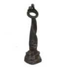 Solstice Sculptures Romantic Twist 62Cm Ebony Effect
