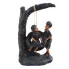 Solstice Sculptures Tyre Swing 50Cm Bronze Effect