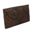 Solstice Sculptures Buddha Plaque Landscape 31Cm Bronze Effect