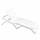 Scirocco Lounger 2 White