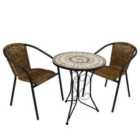 Summer Terrace Brava Bistro 60cm set - San Remo