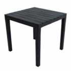Roma Square Table Anthracite