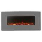 Focal Point Pasadena Grey LED Electric Fire