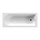 Nuie Barmby Standard Single Ended Bath 1700 X 750mm - White