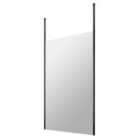 Hudson Reed 1200mm Wetroom Screen With Ceiling Posts - Matt Black