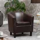 Ambrose Tub Chair Brown