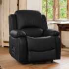 Oviedo Reclining Armchair Black