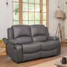 Oviedo 2 Seat Recliner Sofa Grey