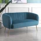 Crawford 2 Seat Sofa Teal