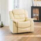 Lantana Reclining Armchair Cream