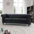 Quinlan 3 Seat Sofa Black