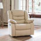 Maitland Reclining Armchair Cream