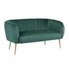 Crawford 2 Seat Sofa Green