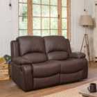 Oviedo 2 Seat Recliner Sofa Brown