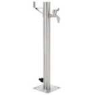 vidaXL Garden Water Column Stainless Steel Round 65cm