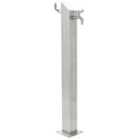 vidaXL Garden Water Column Stainless Steel Square 95cm